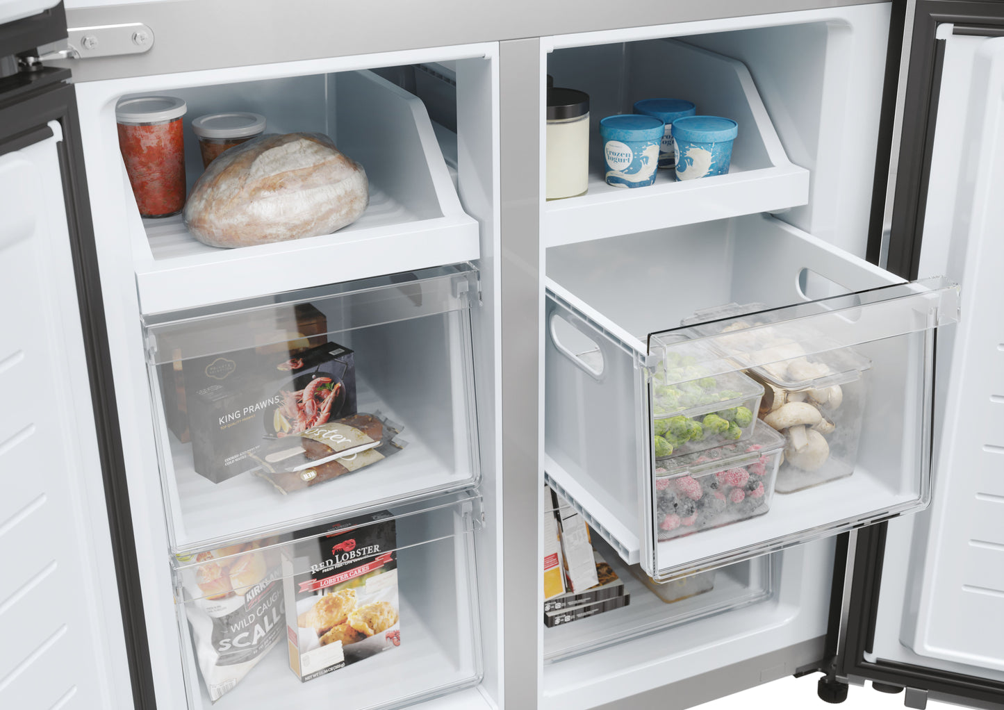 HAIER FS HCR3818EWPT | 34005702 | COOLING FS | CUBE 83 SERIE 3 | Multidoor | Refrigerator | Multidoo