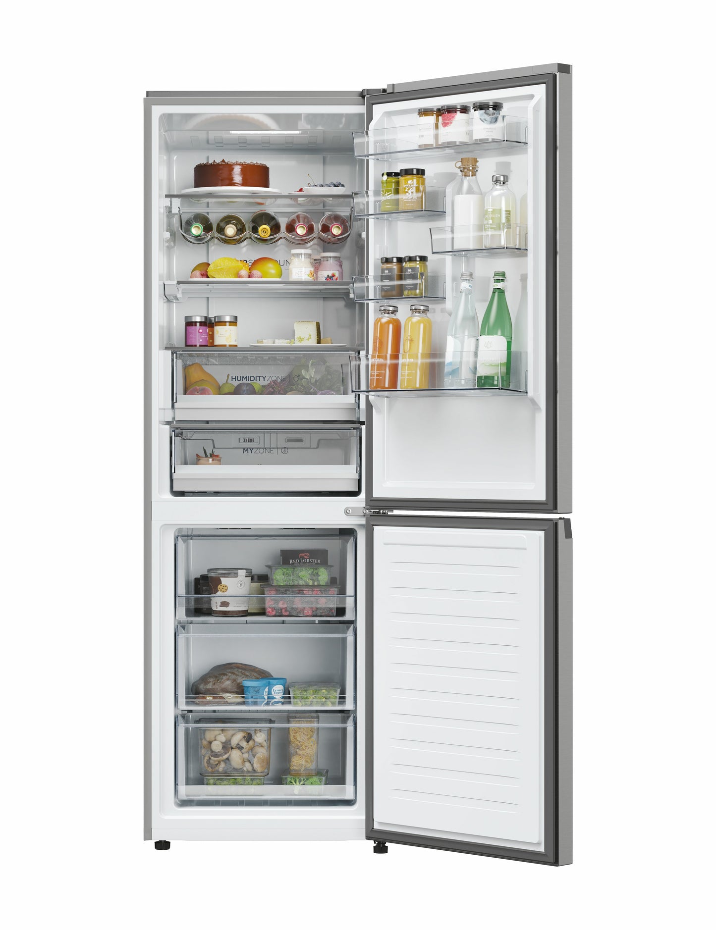 HAIER FS HDPW5618DNPK | 34005466 | COOLING FS | 2D 60 SERIE 5 | Bottom Freezer 2D | Refrigerator | C