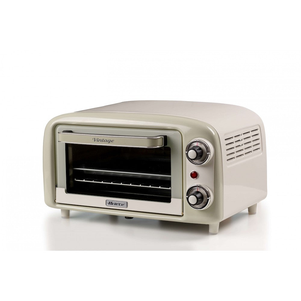 ARIETE PED 3919BEIGE | CUCINA | COTTURA CIBI | FORNETTI | FORNETTO EL. 800W 10LT 230C TIMER VINTAGE 