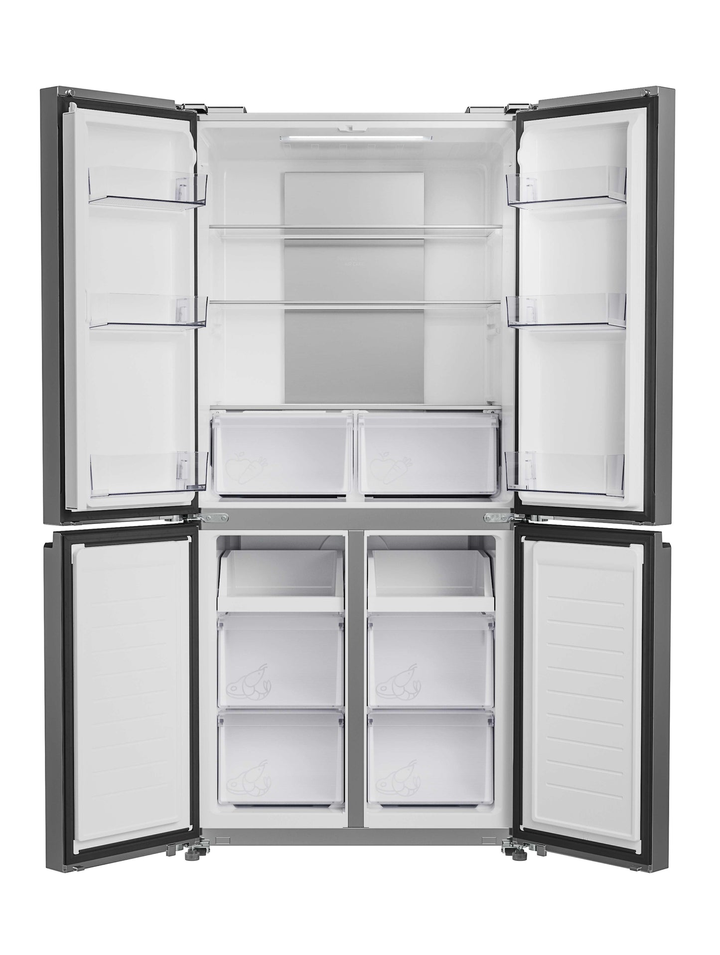 HOOVER FS promo HHCR3818ENPL | 34005430 | Multidoor 4 porte inox dark, 1815x833x650 |  | E