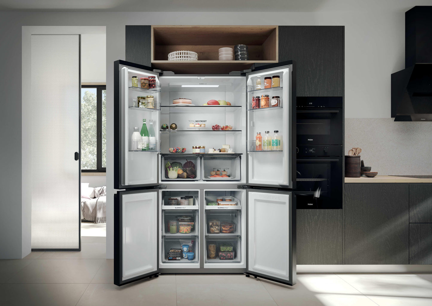 HAIER FS HCR39F19ENPT | 34005970 | COOLING FS | CUBE 90 SERIE 3 | Multidoor | Refrigerator | Multido