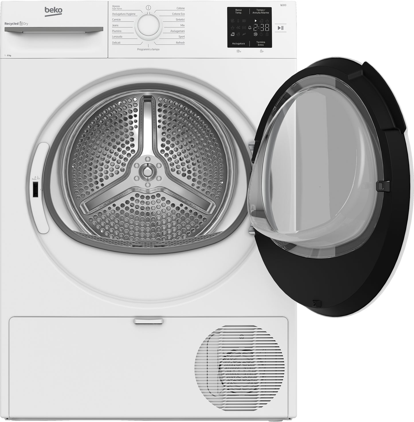BEKO BIANCO BMTR38W | ASCIUGATRICI | ASCIUGATRICI POMPA DI CALORE | ASCIUG. POMPA DI CALORE 8-8,99KG