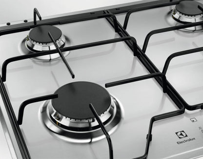 Electrolux BI   KGS6424SX   | 60 cm New Linea Slim Profilo 8 mm- 4 fuochi gas - Bruciatori ad alta e