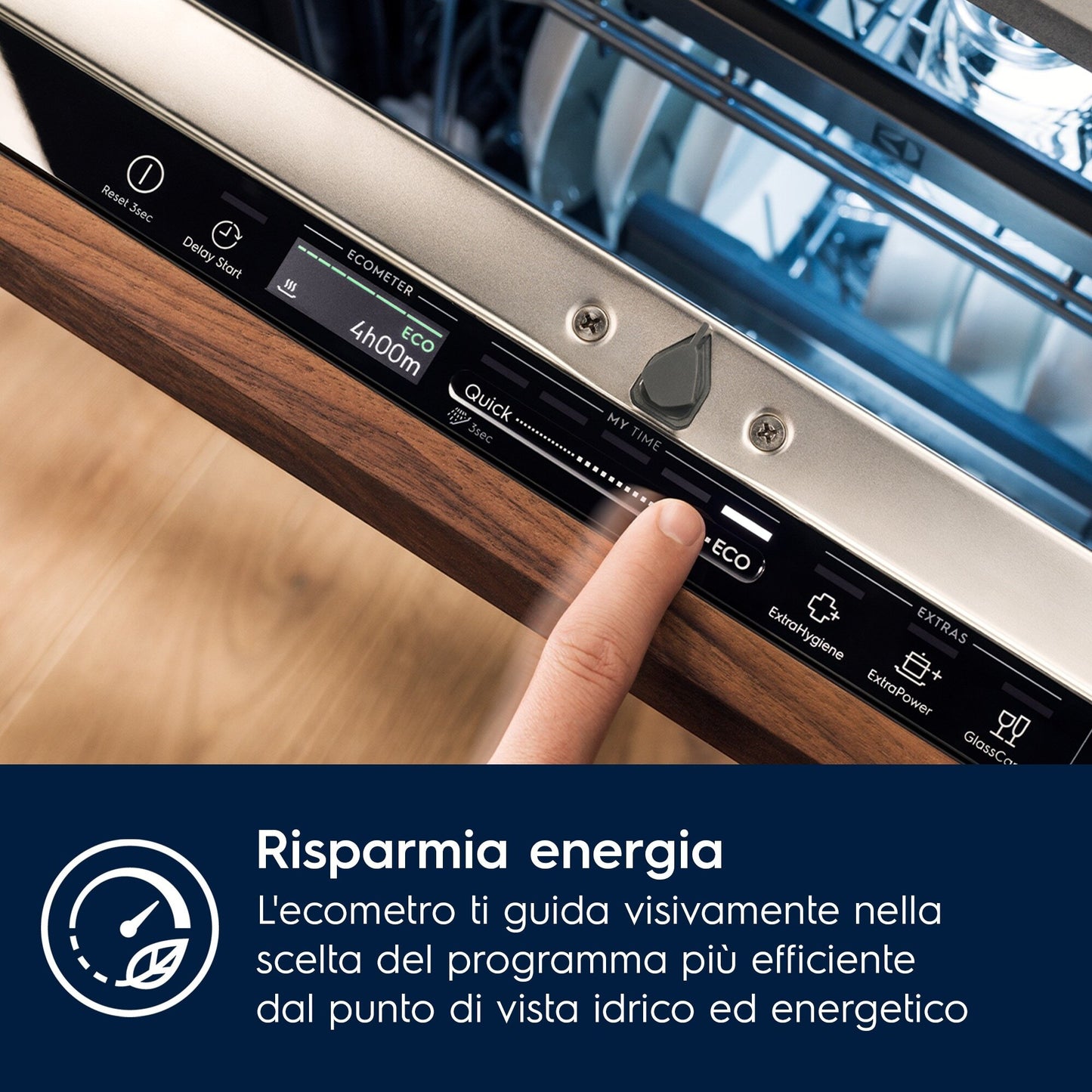 Electrolux BI   KEQC2200L Phase-out 2026 Aprile | Lavastoviglie integrata totale 45cm; Serie 600; 9