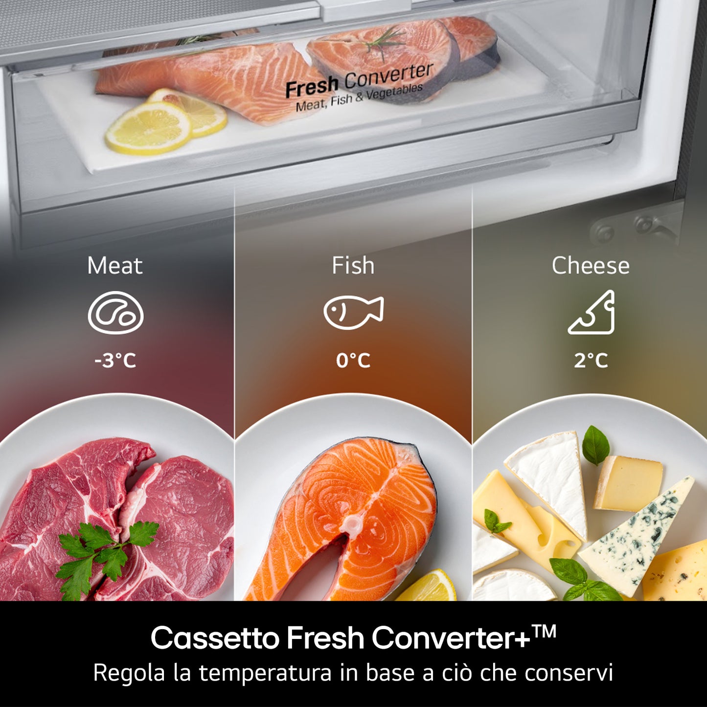 LG BIANCO GBBS322CPY | FRIGORIFERI | FRIGORIFERI COMBINATI | FRIGO COMBI NO FROST | COMBI 375LT CE.C