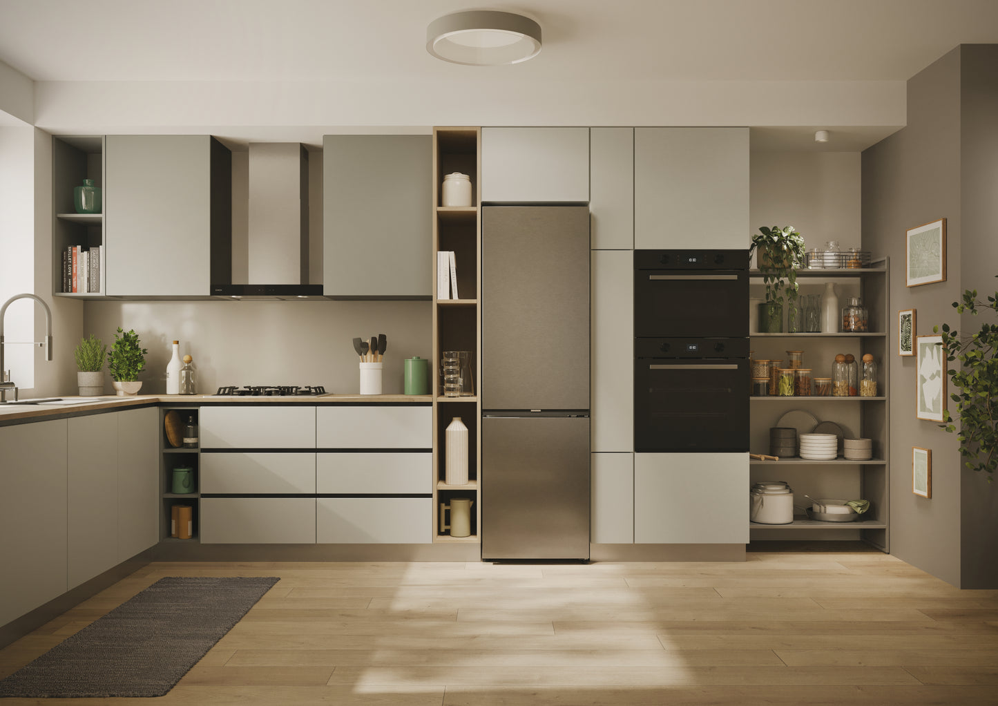 CANDY FS PROMO CNCQ2T518EX | 34005806 | 1825x545x602 | 55x180cm, Classe E, finitura Inox, Cassetto 0