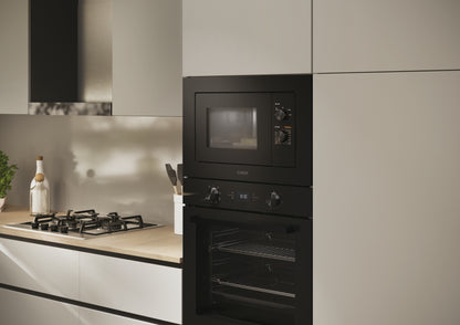 CANDY BI CA38FMW8NB|38900787|MICROONDE_NEW MODERNA BLACK, Capcita' 17 litri, Controllo con due manop