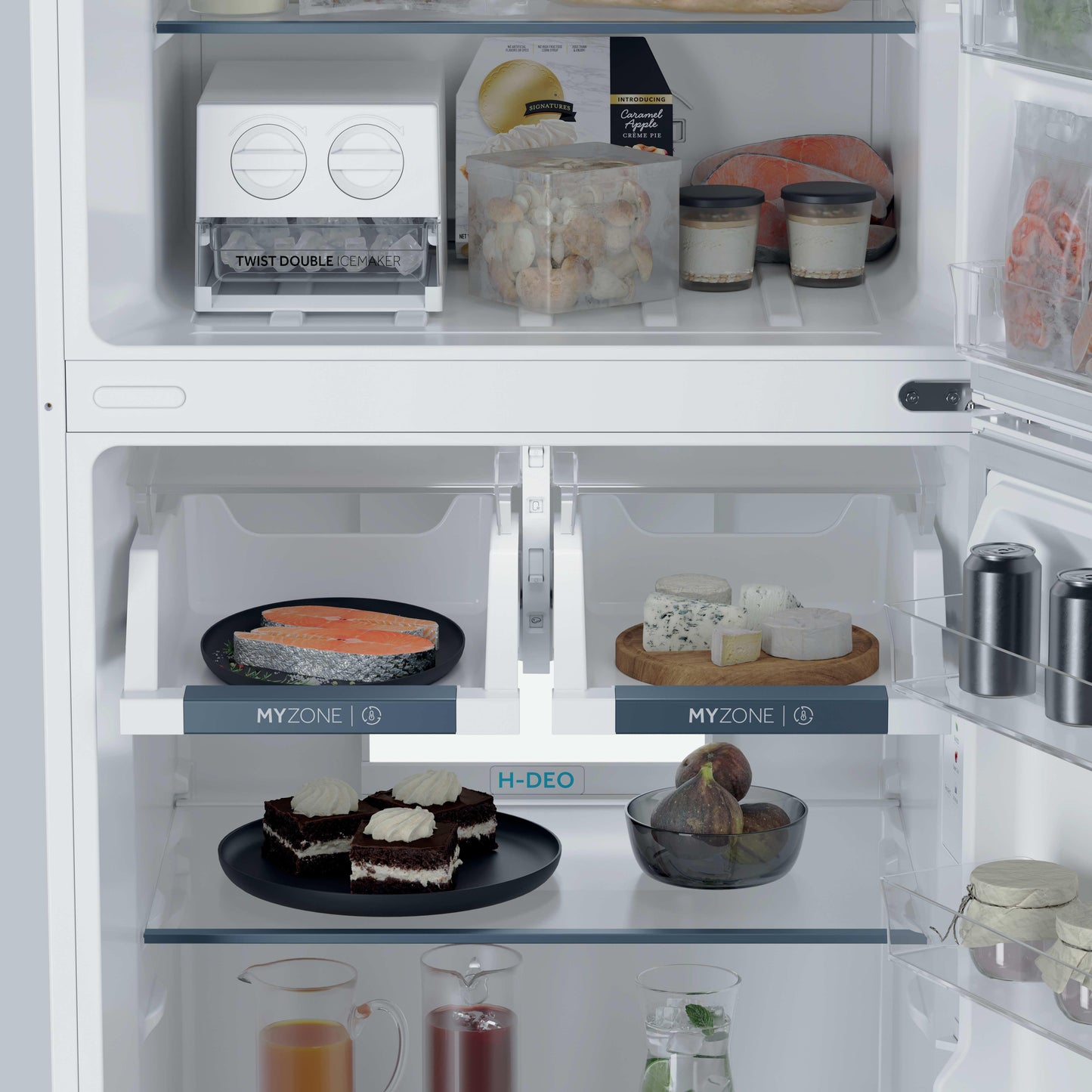 HAIER BIANCO HPR5718ENPW | FRIGORIFERI | FRIGORIFERI A 2PORTE | FRIGO 2P NO FROST | FRIGO 2P. 471LT