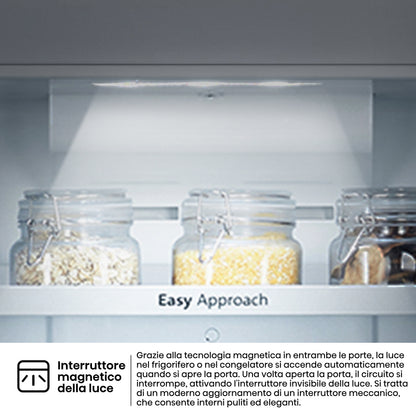 HISENSE BIANCO RT600N4WC2 | FRIGORIFERI | FRIGORIFERI A 2PORTE | FRIGO 2P NO FROST | FRIGO 2P.466LT