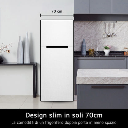 LG BIANCO GTBV44PYBKD | FRIGORIFERI | FRIGORIFERI A 2PORTE | FRIGO 2P NO FROST | FRIGO 2P.493LT L70C