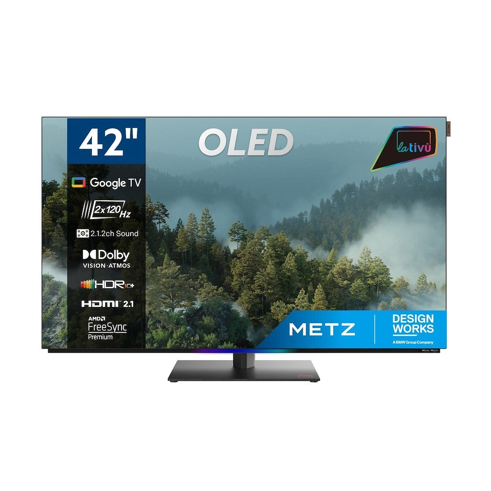 METZ ELETTRONICA 42MOD9500Z | TV | TV OLED | TV OLED 40" - 42" | TV OLED 42"UHD 4K DVBT2/S2 GOOGLE T