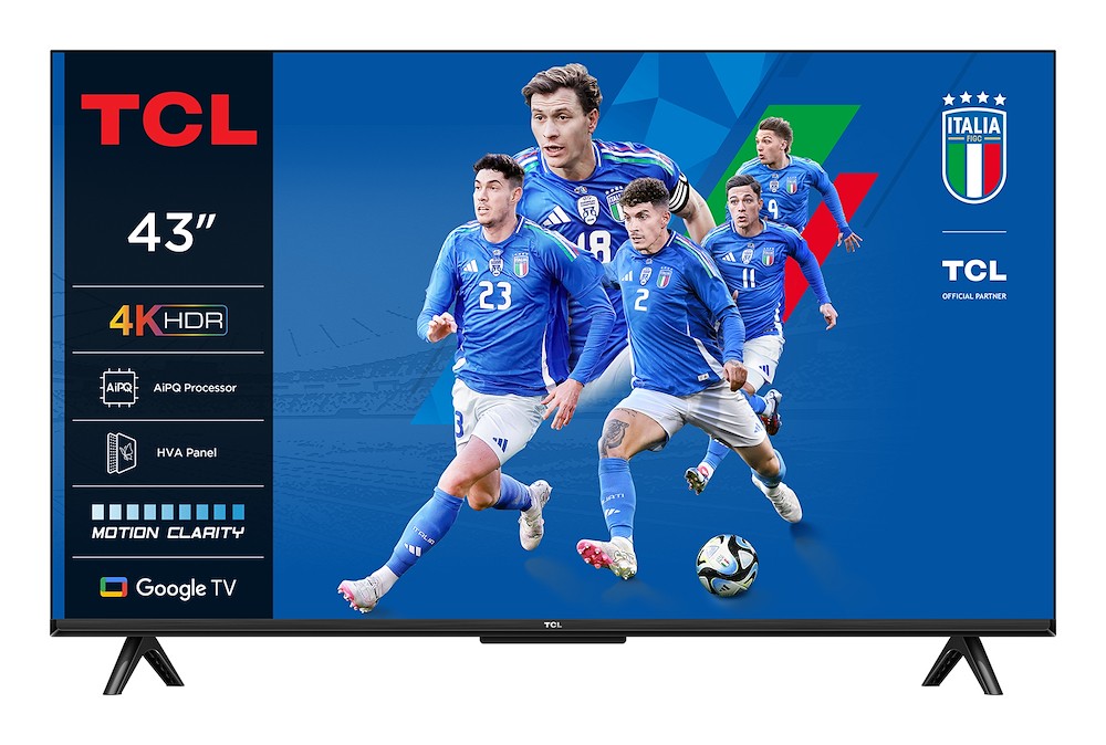 TCL ELETTRONICA 43P69K | TV | TV LED | TV LED 43"-49" | TV LED 43"UHD 4K DVBT2/S2 SMART GOOGLE TV