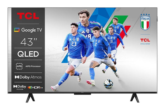 TCL ELETTRONICA 43P79K | TV | TV LED | TV LED 43"-49" | TV QLED 43"UHD 4K DVBT2/S2 SMART GOOGLE TV