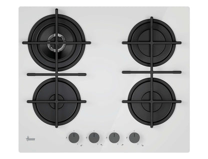 HOOVER BI  HVG6BR4C3W | 33803508 | New Collection 3 | 4 fuochi gas;Griglie Ghisa;Bruciatore doppia c