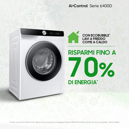 SAMSUNG BIANCO WW11DG6B85LKU3 | LAVATRICI | LAVATRICI CARICO FRONTALE | LAV. C/FRONTALE 11-11,99KG |