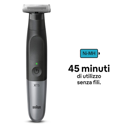 BRAUN PED XT5100FACEBODY | CURA PERSONA | RASATURA | REGOLA BARBA | REG.BARBA/CORPO RIC. W&D 5PETTIN