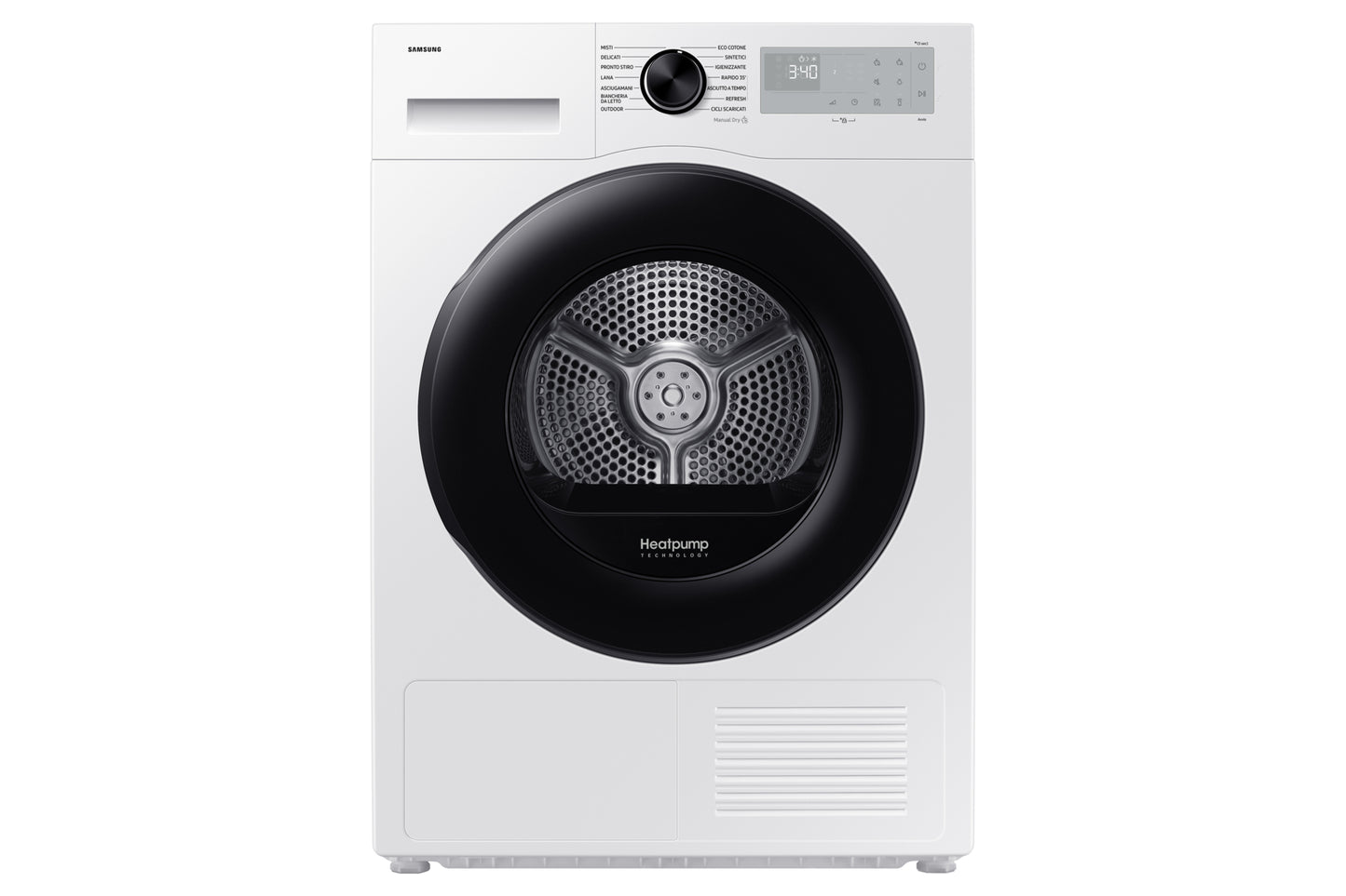 SAMSUNG BIANCO DV90DG52A0AHET | ASCIUGATRICI | ASCIUGATRICI POMPA DI CALORE | ASCIUG. POMPA DI CALOR