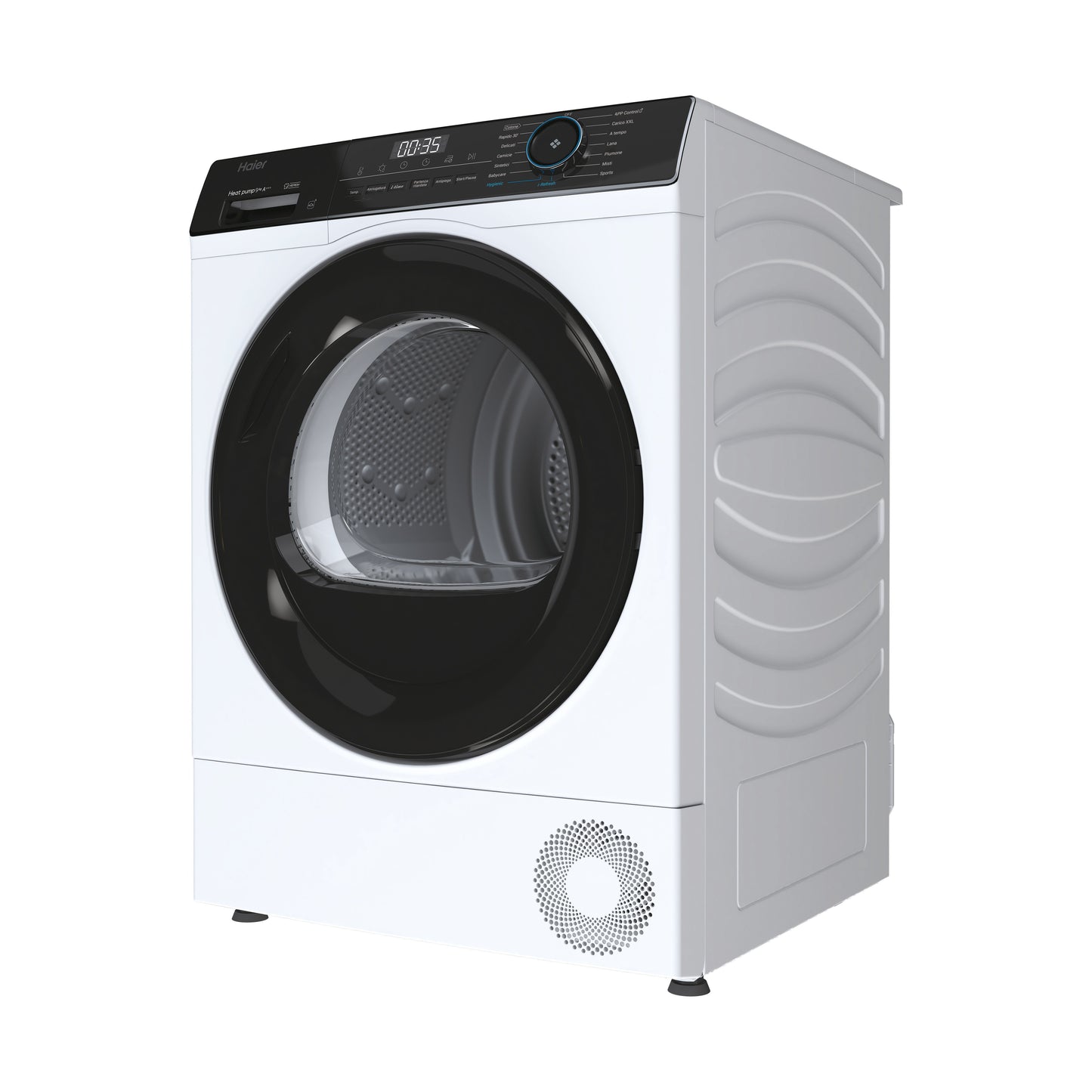 HAIER BIANCO HD90A3939EIT | ASCIUGATRICI | ASCIUGATRICI POMPA DI CALORE | ASCIUG. POMPA DI CALORE 9-