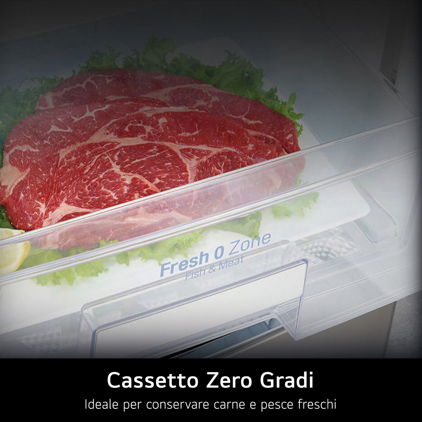LG BIANCO GTF744PZPED | FRIGORIFERI | FRIGORIFERI A 2PORTE | FRIGO 2P NO FROST | FRIGO 2P.547LT L.78