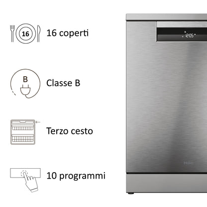 HAIER FS DISPONIBILE XF6B2M3PX | 32002477 | WASHING FS | I-PRO SHINE SERIES 5 | STD | #N/D