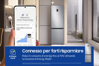 SAMSUNG BIANCO RB34C672DSAEF | FRIGORIFERI | FRIGORIFERI COMBINATI | FRIGO COMBI NO FROST | COMBI 34