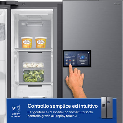 SAMSUNG BIANCO RS90F65EDTEF | FRIGORIFERI | SIDE BY SIDE | SIDE BY SIDE NO FROST | SBS 614LT CE.D NO