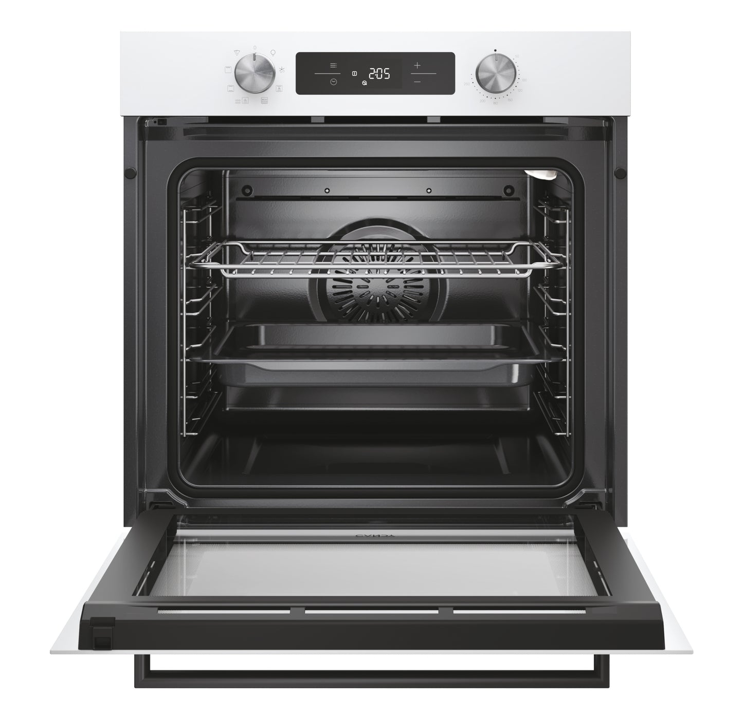 CANDY BI CA6N3T1HTW|33703920|Forno elettrico ventilatoFiniture Vetro Bianco, Classe Energetica A+, C