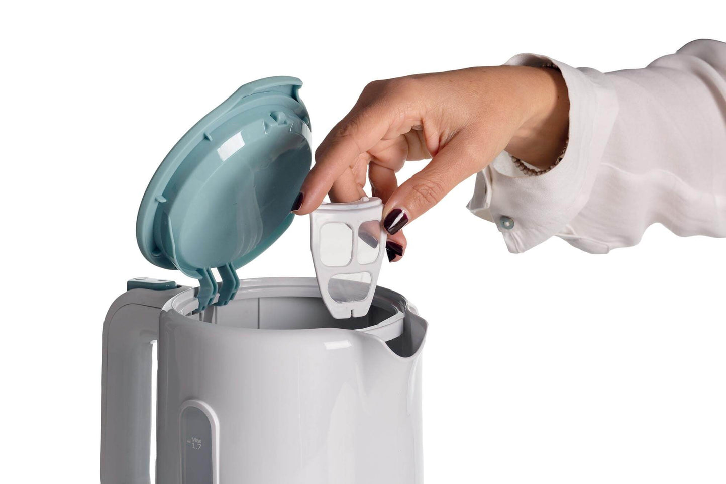 ARIETE PED 2846BIANCO | CUCINA | TRATTAMENTO BEVANDE | BOLLITORE ELETTRICO | BOLLITORE EL.2200W 1.7L