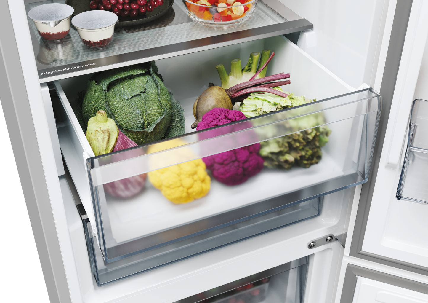 CANDY BIANCO CNCQ2T620EX | FRIGORIFERI | FRIGORIFERI COMBINATI | FRIGO COMBI NO FROST | COMBI 409LT