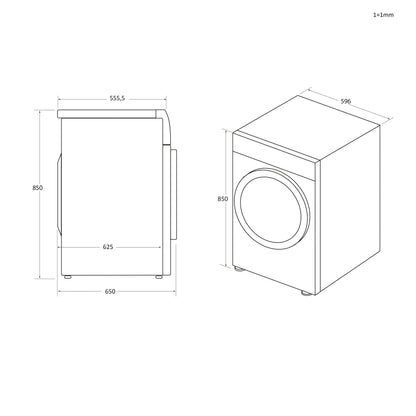 HAIER BIANCO HD90A3939EIT | ASCIUGATRICI | ASCIUGATRICI POMPA DI CALORE | ASCIUG. POMPA DI CALORE 9-