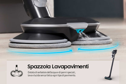 SAMSUNG PED VS20C852FTB | CASA | ASPIRAZIONE | SCOPE RICARICABILI | SCOPA RIC. S/SACCO 25.2V INV.CIC