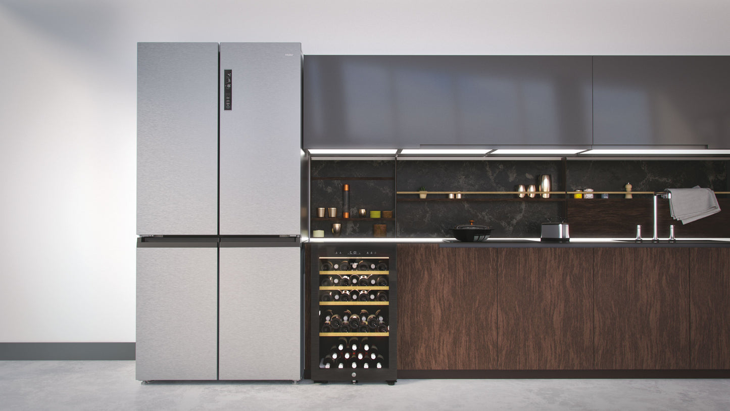 HAIER BIANCO HWS49GA | FRIGORIFERI | CANTINE | CANTINE | CANTINA CE.F 49BOTT. 116LT NERO