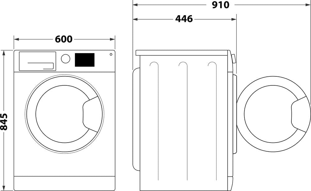 INDESIT BIANCO IM642BMYTIMEIT | LAVATRICI | LAVATRICI PROFONDITA' RIDOTTA | LAV.SLIM FINO 48CM 6-6,9