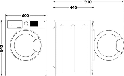 INDESIT BIANCO IM642BMYTIMEIT | LAVATRICI | LAVATRICI PROFONDITA' RIDOTTA | LAV.SLIM FINO 48CM 6-6,9