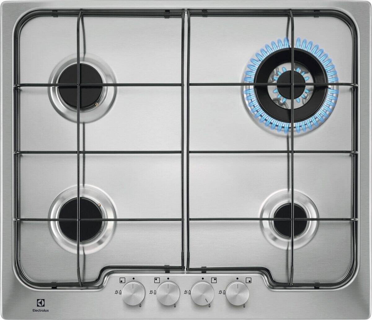 Electrolux BI   PX640UV   | 60 cm Soft - 4 fuochi gas - Bruciatori Fiamma Pura - 1 bruciatore Wok -