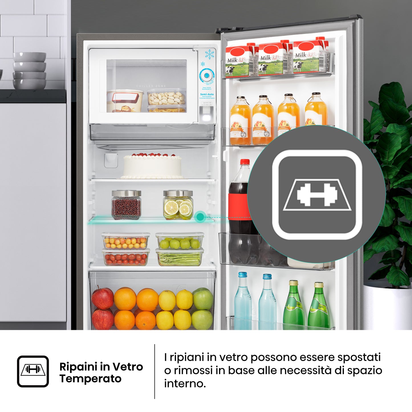 HISENSE BIANCO RR198D4ADE | FRIGORIFERI | FRIGORIFERI A 1PORTA | FRIGO 1P STATICO | FRIGO 1P.151LT C