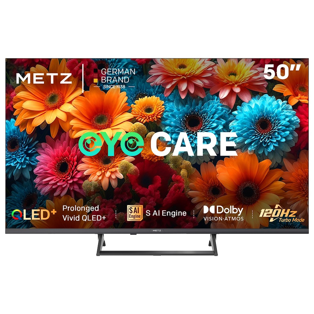 METZ ELETTRONICA 50MQF7500Z | TV | TV LED | TV LED 50"-55" | TV QLED 50"UHD 4K DVBT2/S2 SMART GOOGLE