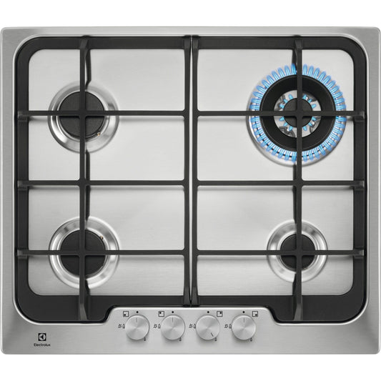 Electrolux BI   PX640UOV Phase-out 2026 Aprile | 60 cm Soft - 4 fuochi gas - Bruciatori Fiamma Pura