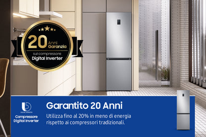 SAMSUNG BIANCO RB34C672DSAEF | FRIGORIFERI | FRIGORIFERI COMBINATI | FRIGO COMBI NO FROST | COMBI 34