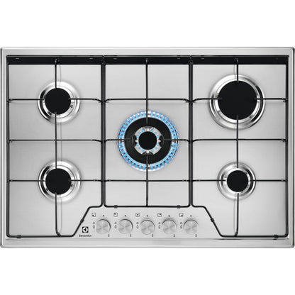 Electrolux BI   KGS7534SX   | 75 cm New Linea Slim Profilo 8 mm - 5 fuochi gas - Bruciatori ad alta