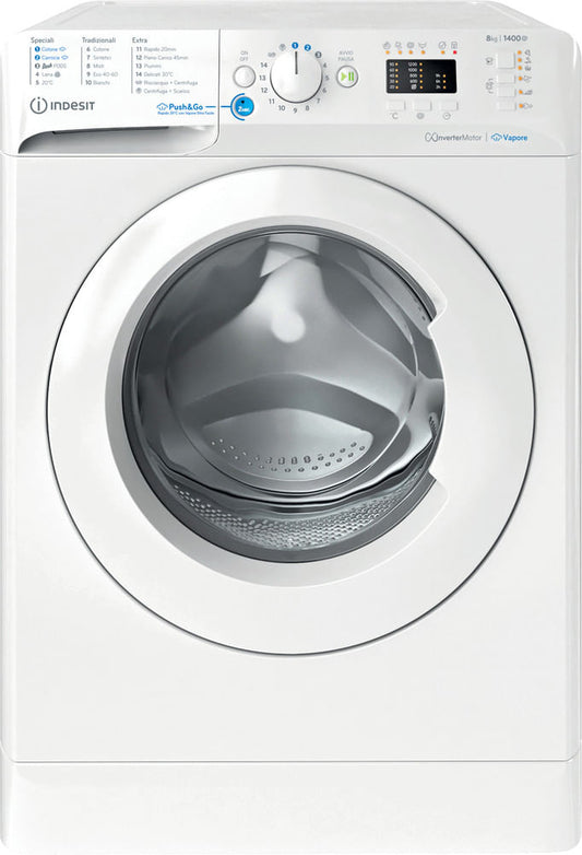 INDESIT BIANCO BWA81496XWVIT | LAVATRICI | LAVATRICI CARICO FRONTALE | LAV. C/FRONTALE 8-8,99KG | LA