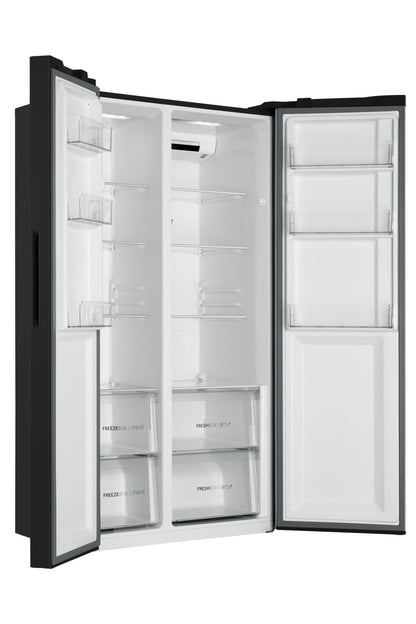 HAIER FS HSR3918ENPB | 34004492 | COOLING FS | SBS 90 SERIE 3 | SxS | Refrigerator | SxS 180x90cm, C
