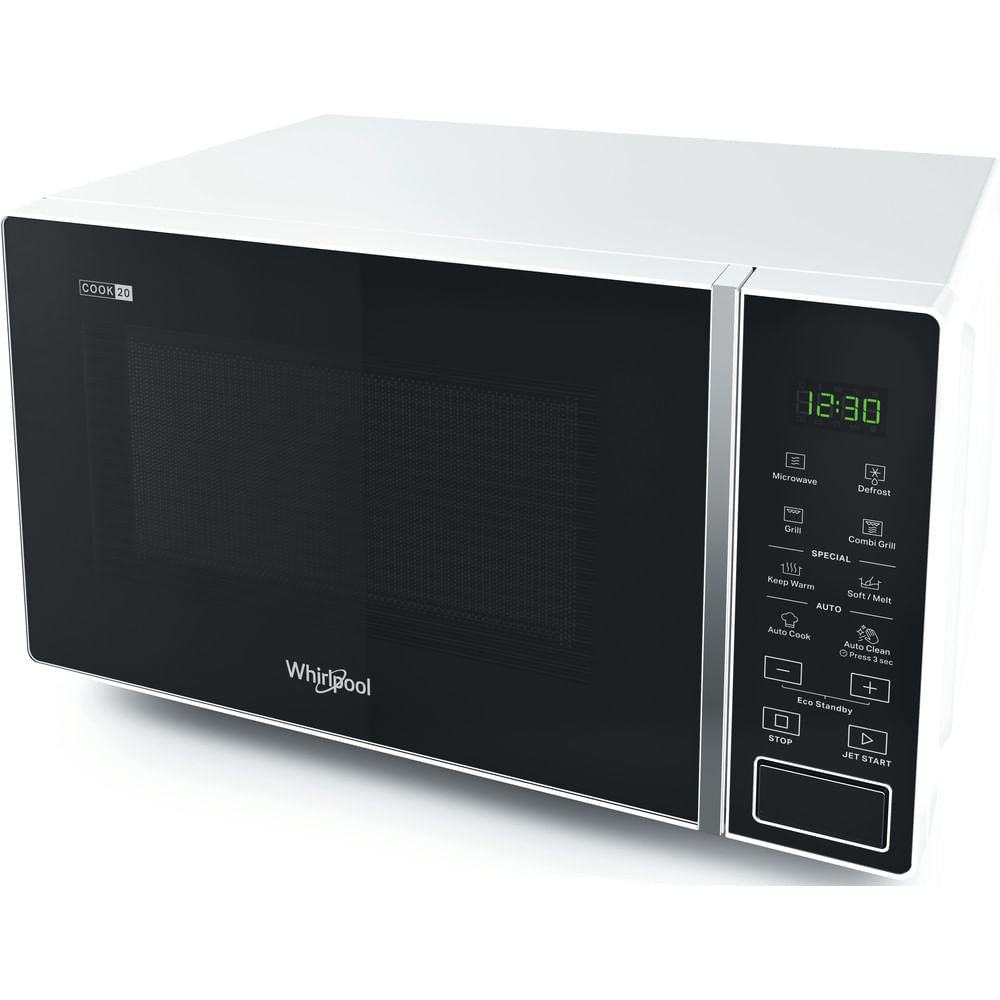 WHIRLPOOL PED MWP203W | CUCINA | FORNI A MICROONDE | FORNO MICROONDE COMBINATO | FORNO M/O 700W 20LT