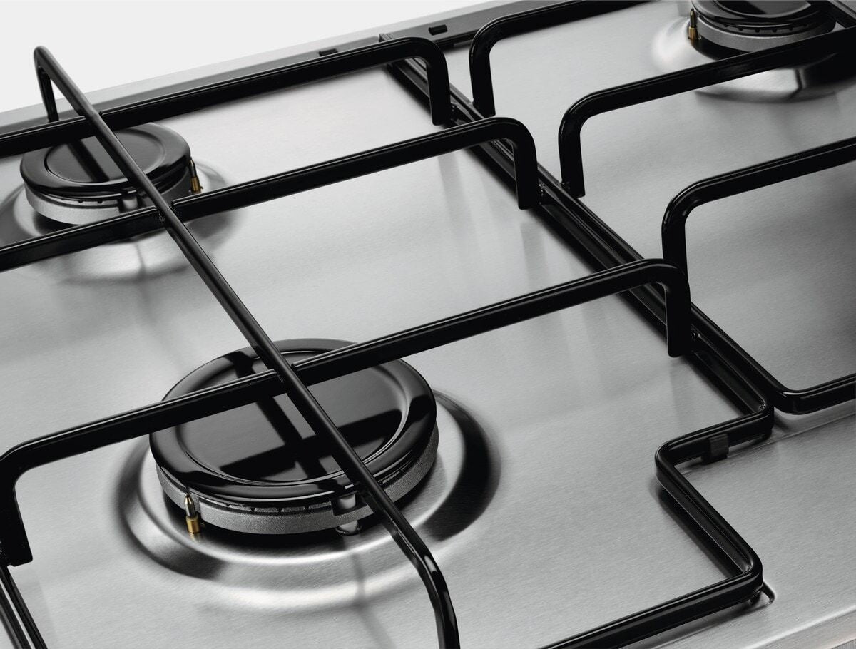 Electrolux BI   KGS6424SX   | 60 cm New Linea Slim Profilo 8 mm- 4 fuochi gas - Bruciatori ad alta e