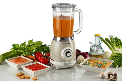 ARIETE PED 583BEIGE | CUCINA | PREPARAZIONE CIBI | FRULLATORI | FRULLATORE 1000W 4VEL+TURBO 4LAME IN