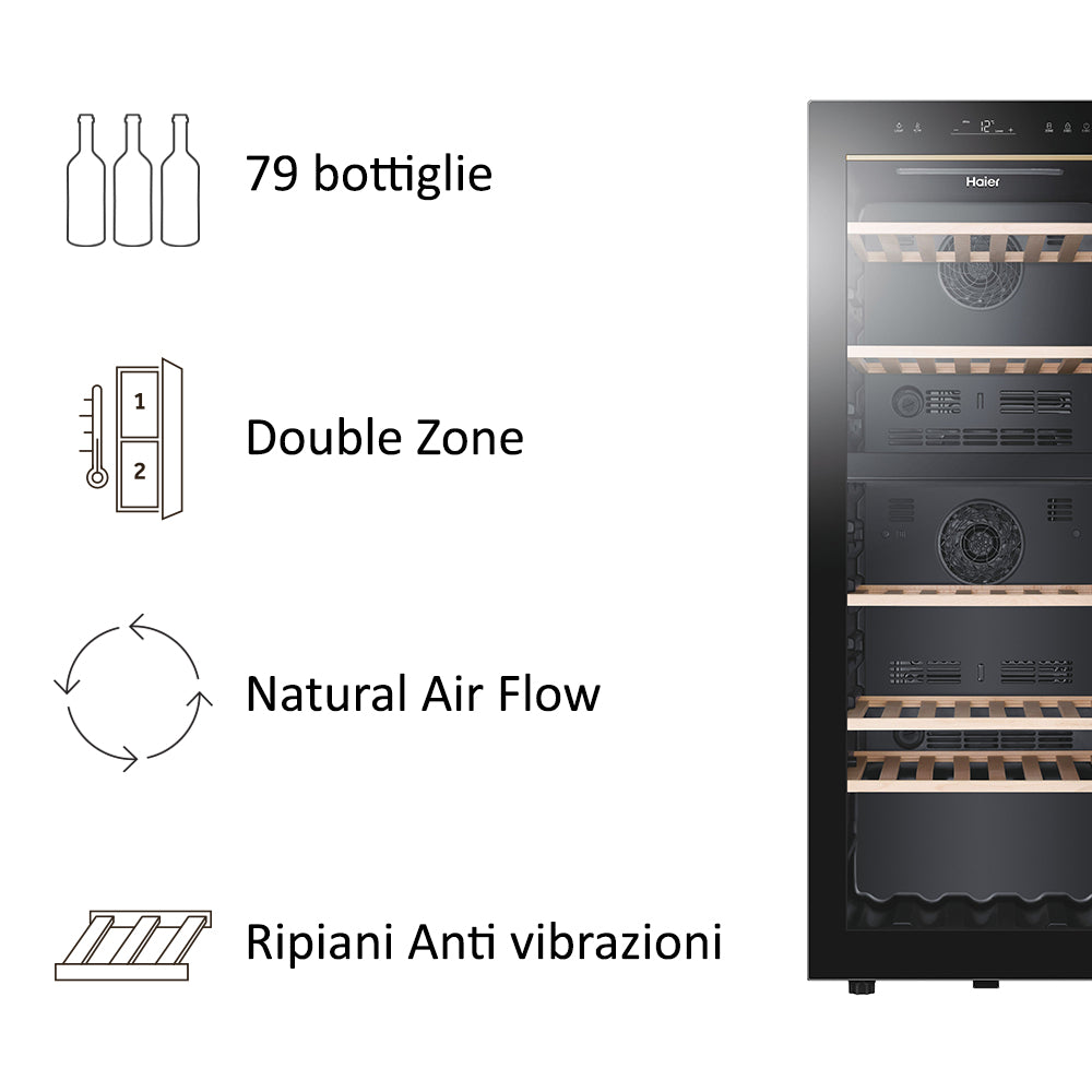 HAIER FS HWS79GDG | 34004991 | COOLING FS | WINEBANK 50 SERIE 5 | Wine Cellar | Refrigerator | Wine