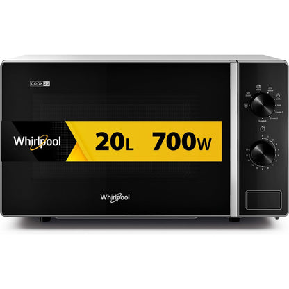WHIRLPOOL PED MWP103SB | CUCINA | FORNI A MICROONDE | FORNO MICROONDE COMBINATO | FORNO M/O 700W 20L