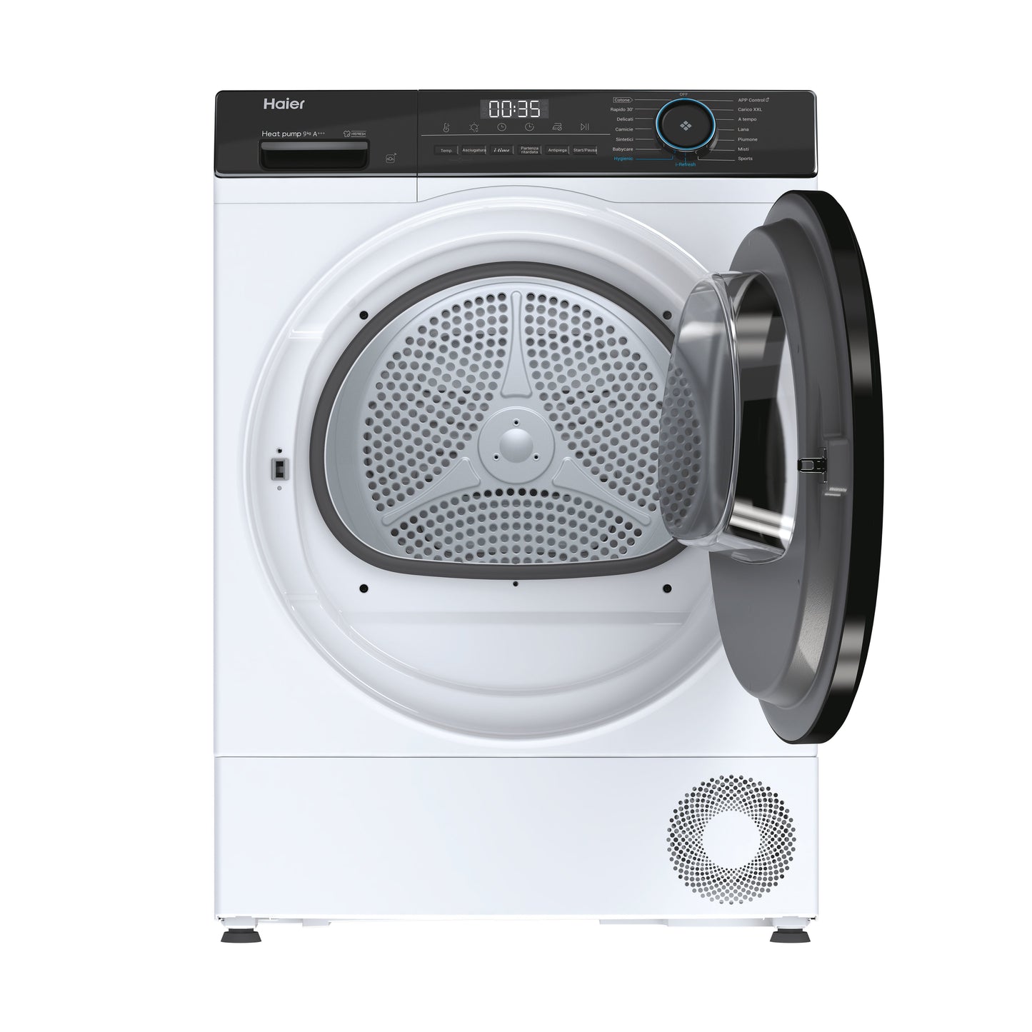 HAIER BIANCO HD90A3939EIT | ASCIUGATRICI | ASCIUGATRICI POMPA DI CALORE | ASCIUG. POMPA DI CALORE 9-