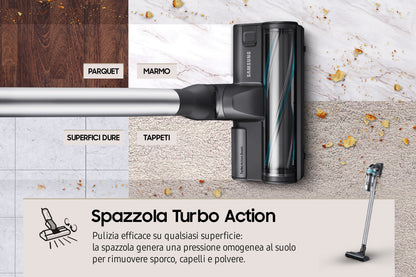 SAMSUNG PED VS20B75AGR1 | CASA | ASPIRAZIONE | SCOPE RICARICABILI | SCOPA RIC S/SACCO 0.8LT 21.6V IN