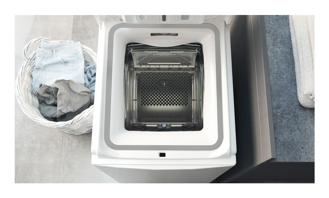 HOTPOINT-ARISTON BIANCO WMTG725BIT | LAVATRICI | LAVATRICI CARICO DALL'ALTO | LAV. C/ALTO 7-7,99KG |